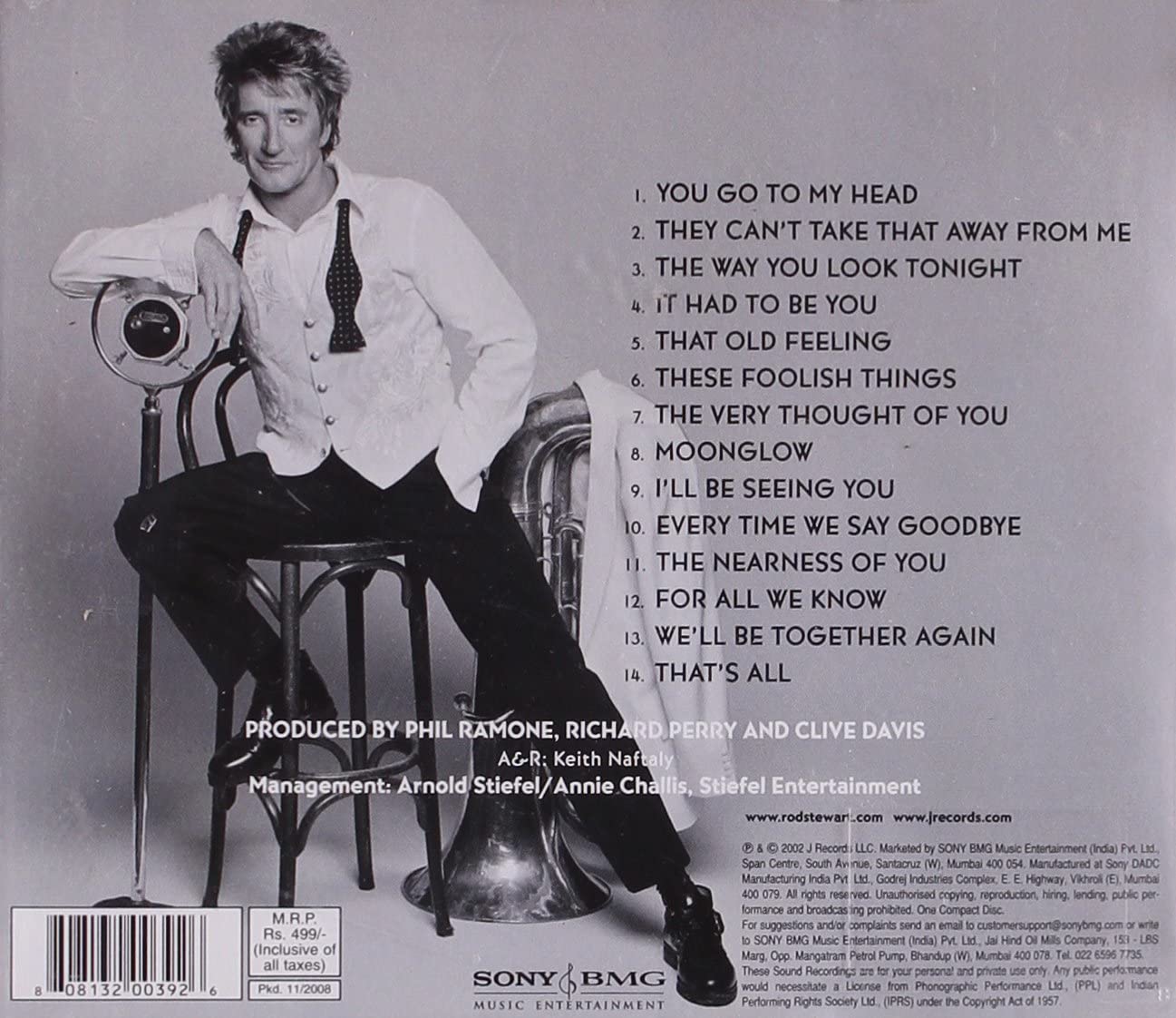 Rod Stewart – It Had To Be You... The Great American Songbook - USED CD