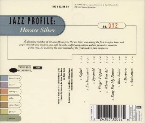 Horace Silver – Jazz Profile - USED CD