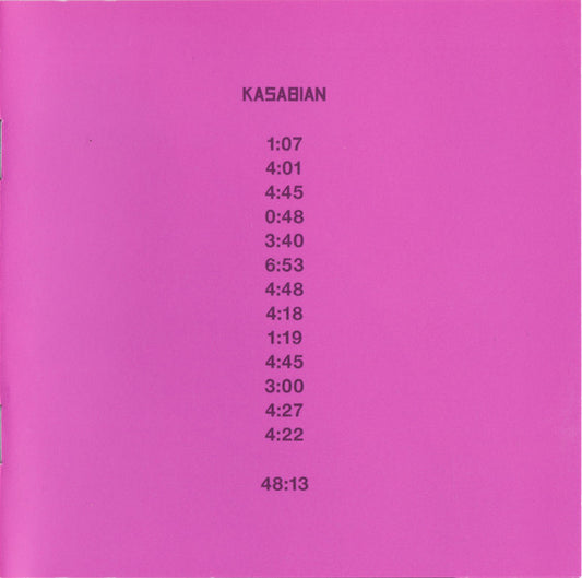 Kasabian – 48:13 - USED CD