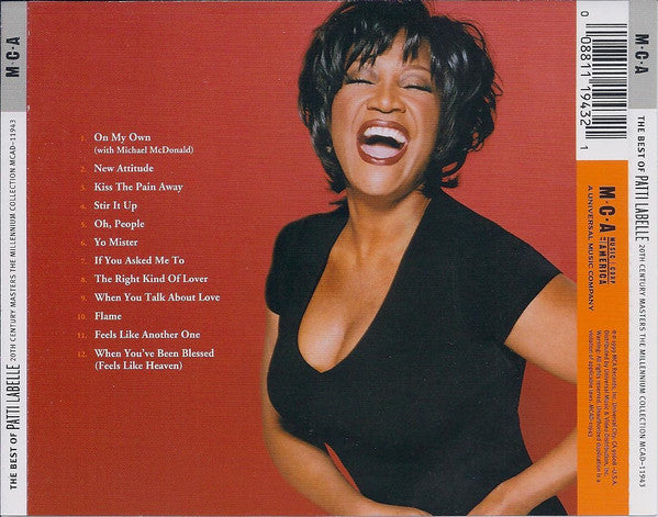 Patti LaBelle – The Best Of Patti LaBelle - USED CD