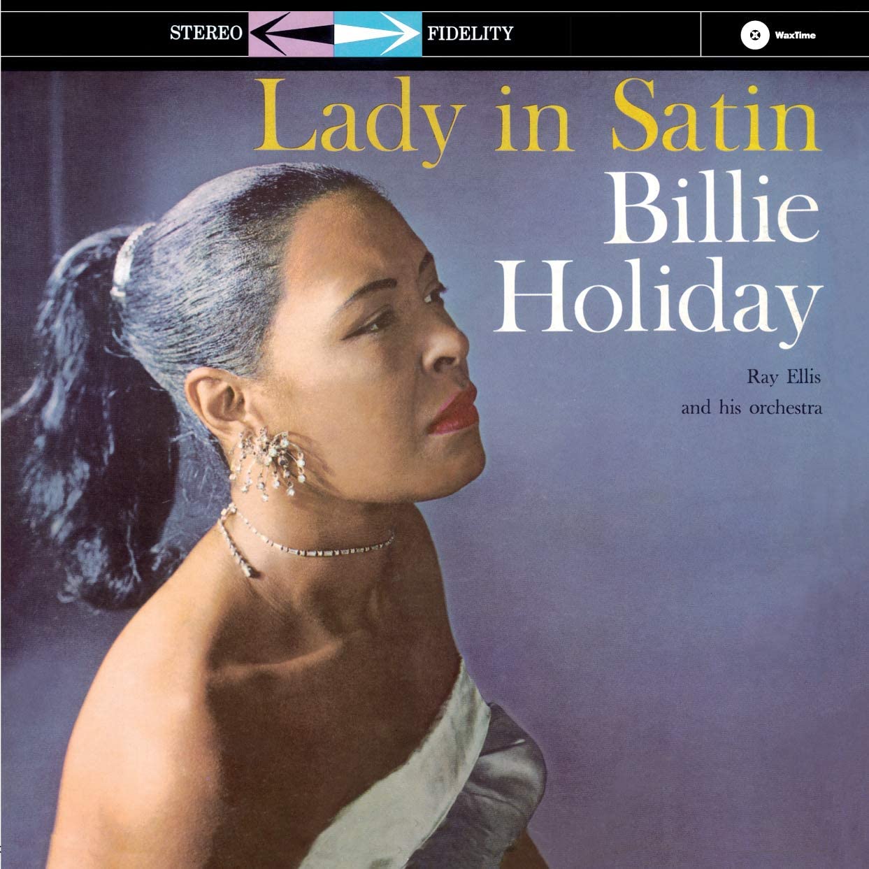 LP - Billie Holiday - Lady In Satin