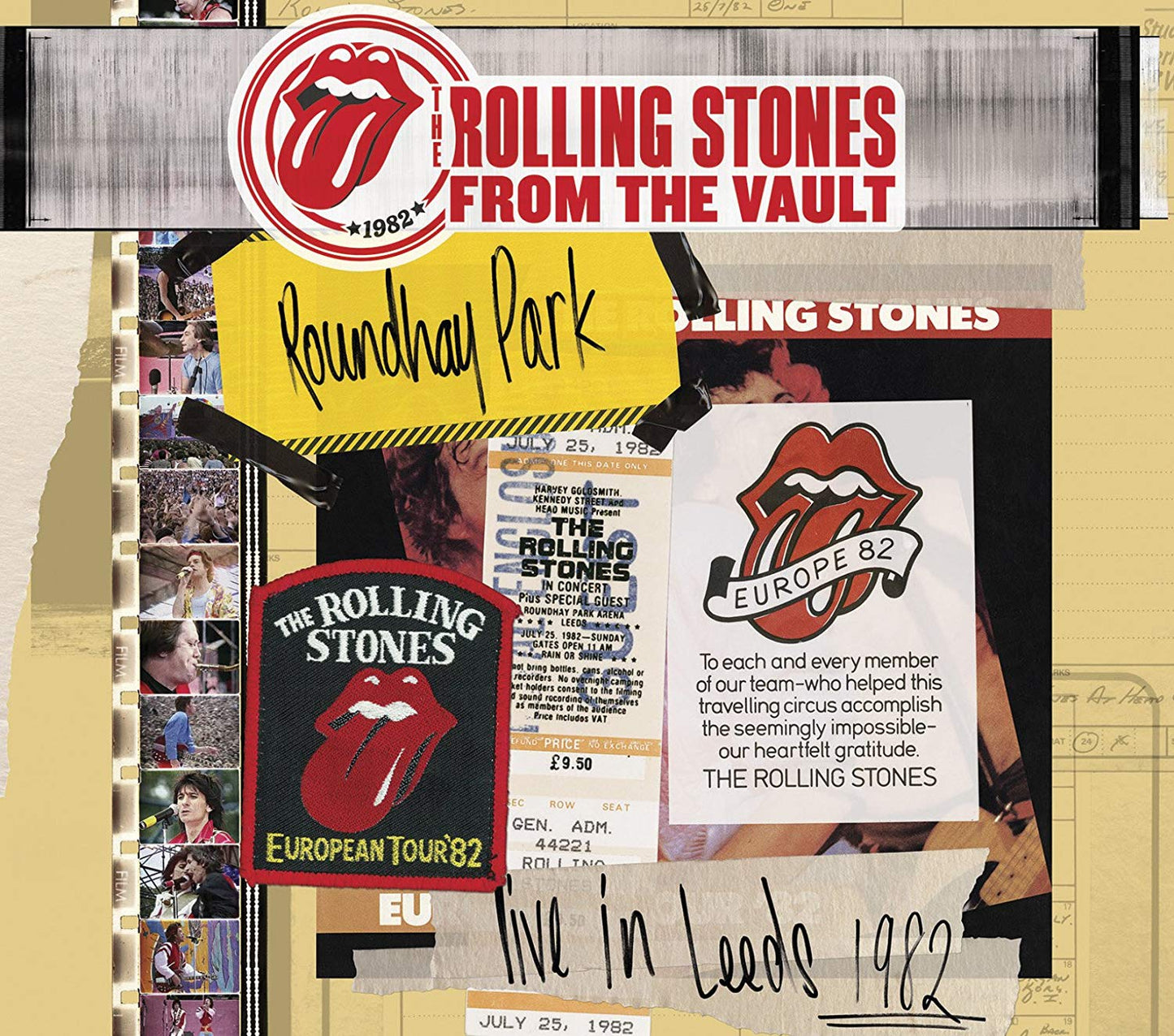 Rolling Stones - From the Vault: Live in Leeds 1982 -2CD/DVD