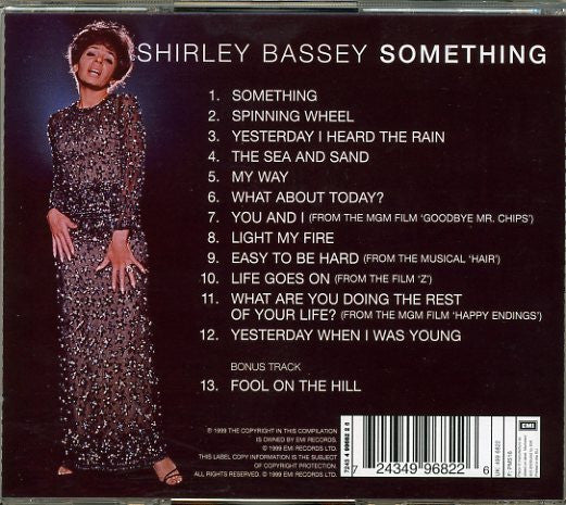 Shirley Bassey – Something - USED CD