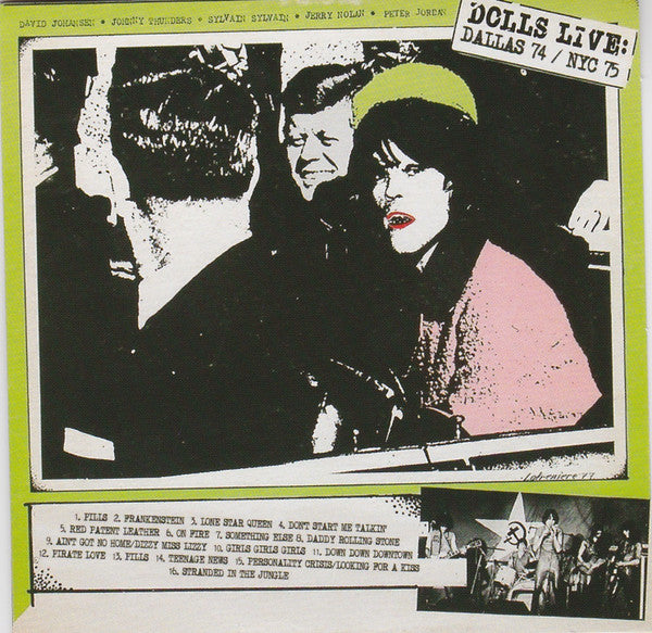 New York Dolls – Personality Crisis (Live Recordings & Studio Demos 1972-1975) - USED 5CD