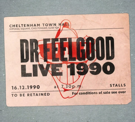 Dr. Feelgood - Live 1990 At Cheltenham Town Hall - CD/DVD