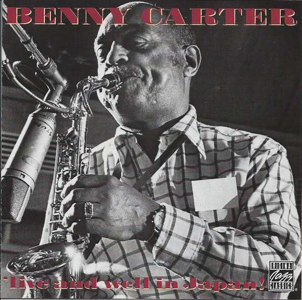 Benny Carter – 'Live And Well In Japan! - USED CD
