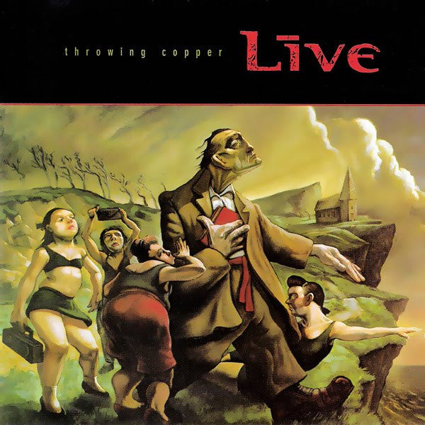 Live – Throwing Copper - USED CD