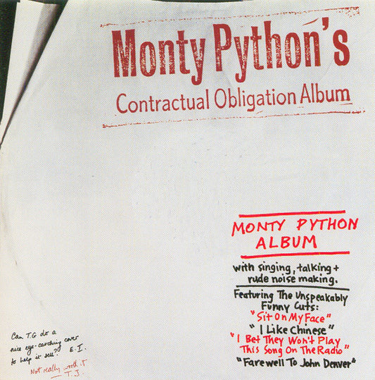 Monty Python – Monty Python's Contractual Obligation Album - USED CD
