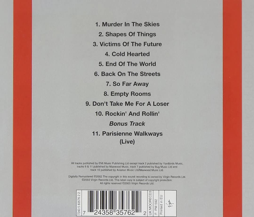 Gary Moore - We Want Moore - CD