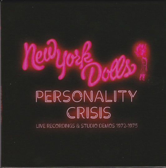 New York Dolls – Personality Crisis (Live Recordings & Studio Demos 1972-1975) - USED 5CD