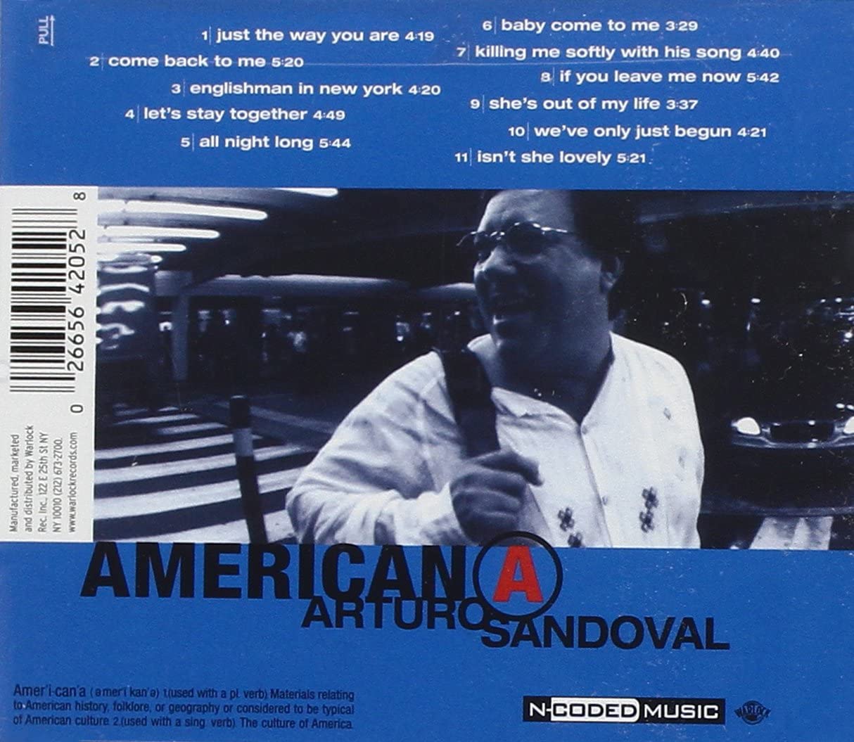 Arturo Sandoval – Americana - USED CD