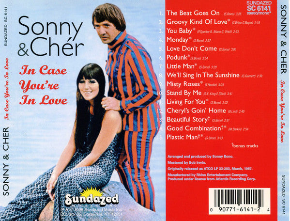 Sonny & Chér – In Case You're In Love - USED CD
