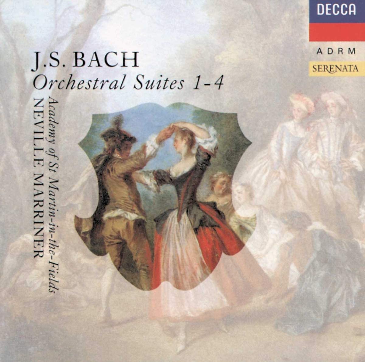 J.S. Bach - Academy Of St Martin-in-the-Fields, Neville Marriner – Orchestral Suites 1-4 - USED CD