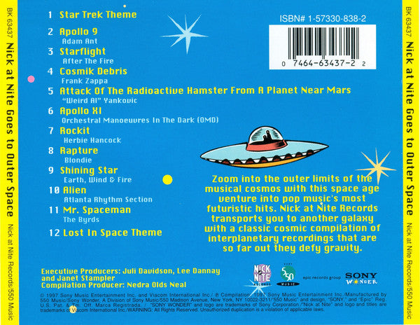 Various – Nick At Nite Goes To Outer Space - USED CD