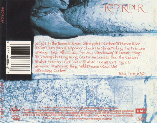 USED CD - Red Rider – Over 60 Minutes With... Red Rider