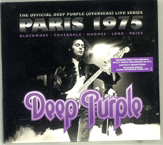 Deep Purple – Live In Paris 1975 - USED 2CD