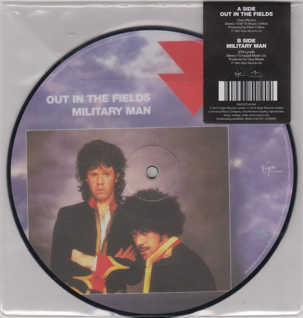 Gary Moore And Phil Lynott – Out In The Fields - 7 – Encore Records Ltd