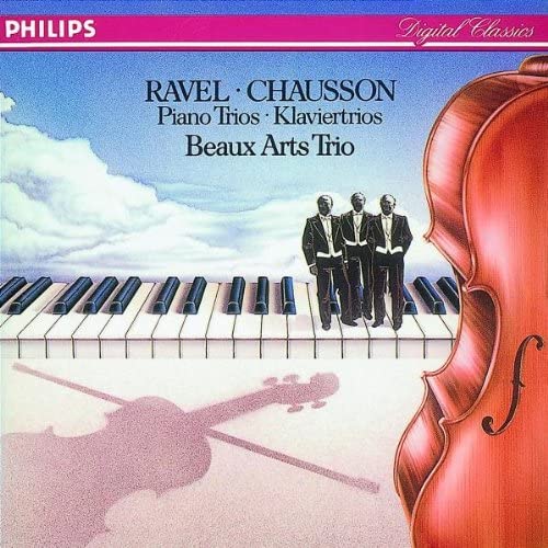 Maurice Ravel - Ravel • Beaux Arts Trio ‎– Piano Trios • Klaviertrios -USED CD