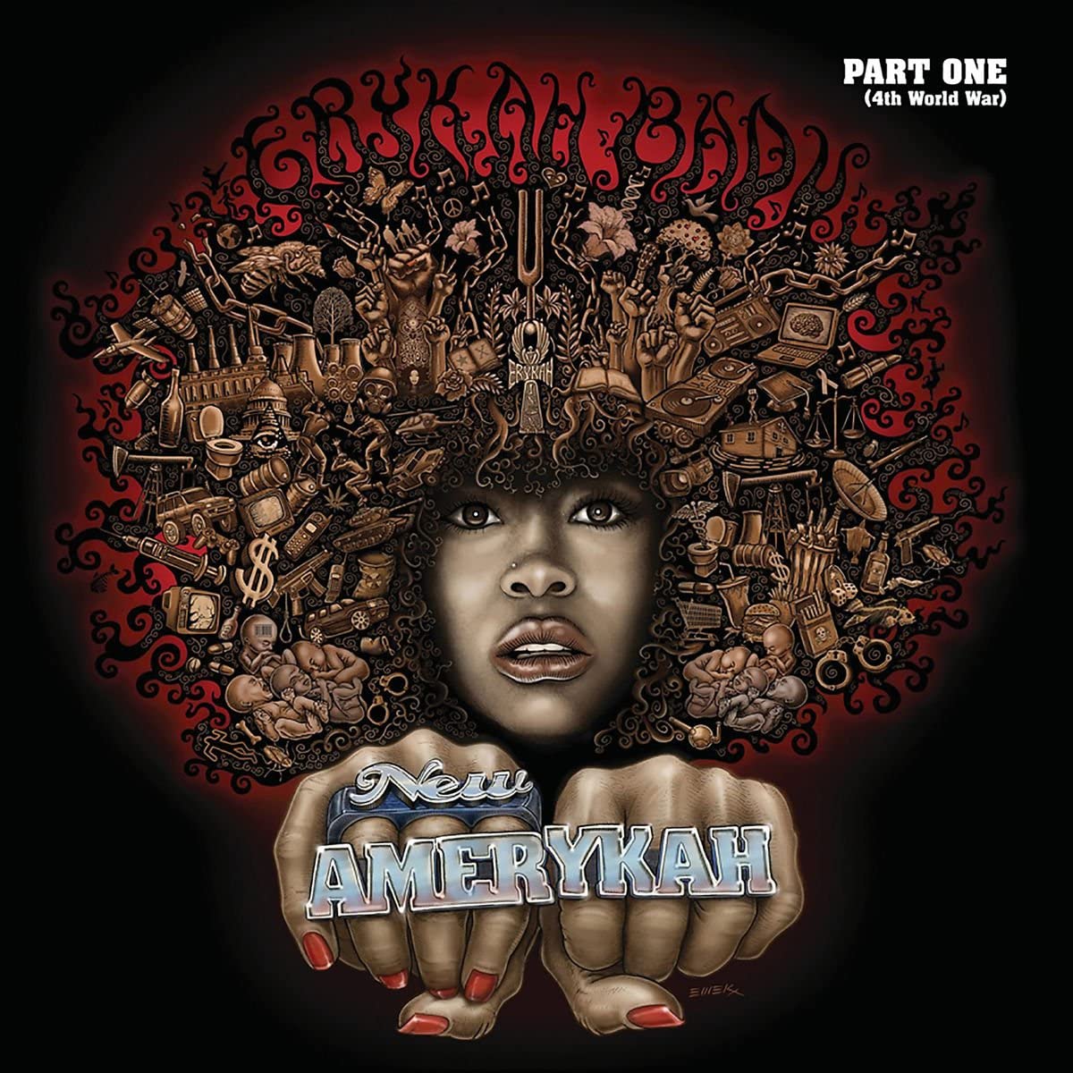 Erykah Badu -  New Amerykah Part 1: 4Th World War - CD
