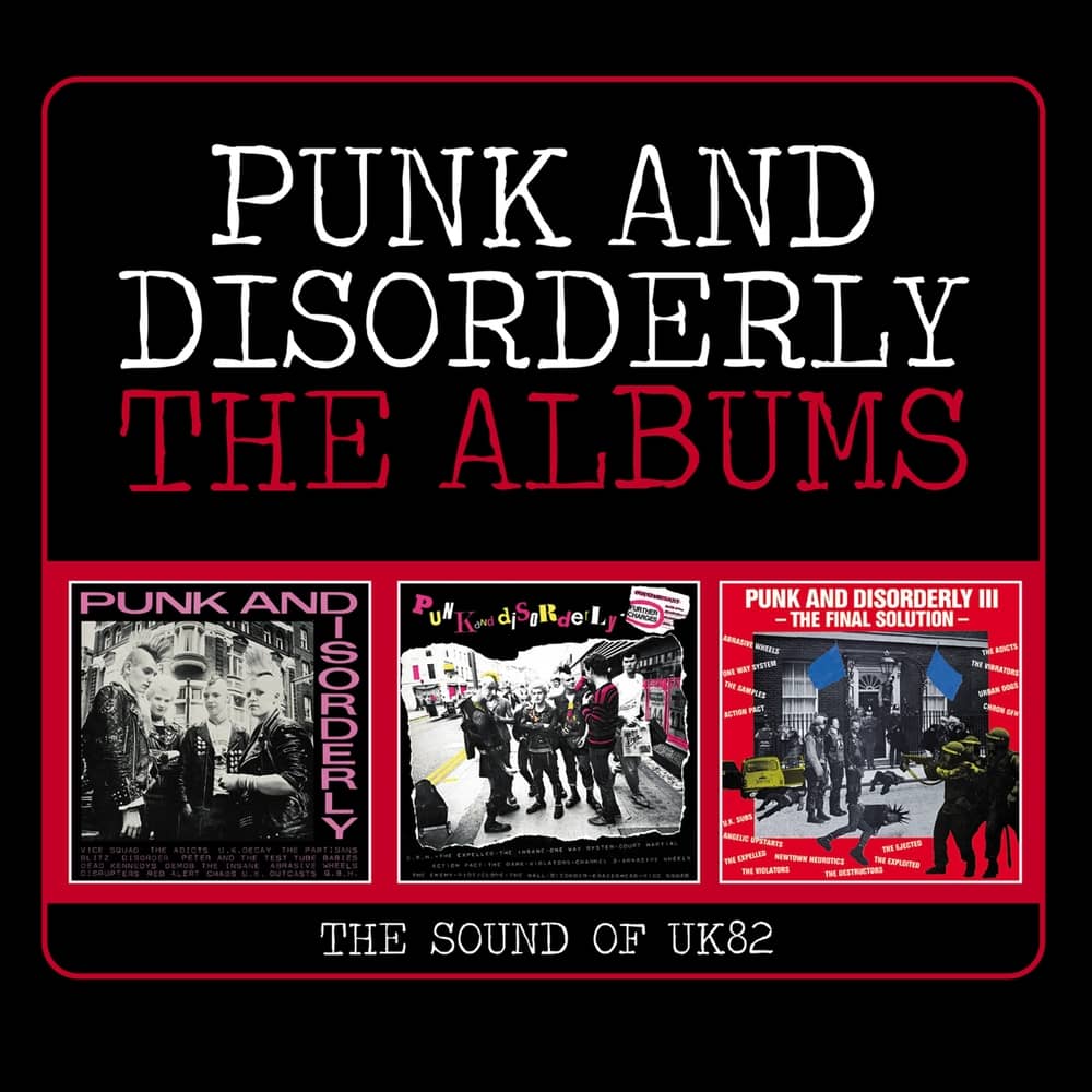 3CD - Punk And Disorderly: The Albums
