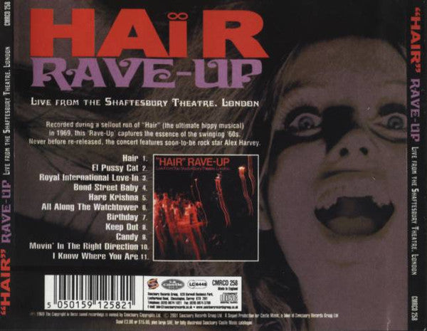 Various – Hair Rave-Up (Live From The Shaftesbury Theatre, London) - USED CD