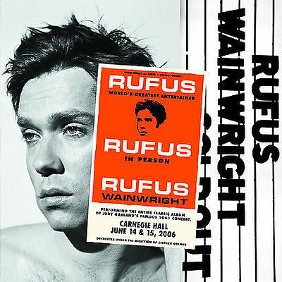 Rufus Wainwright  – Rufus Does Judy At Carnegie Hall -USED 2CD