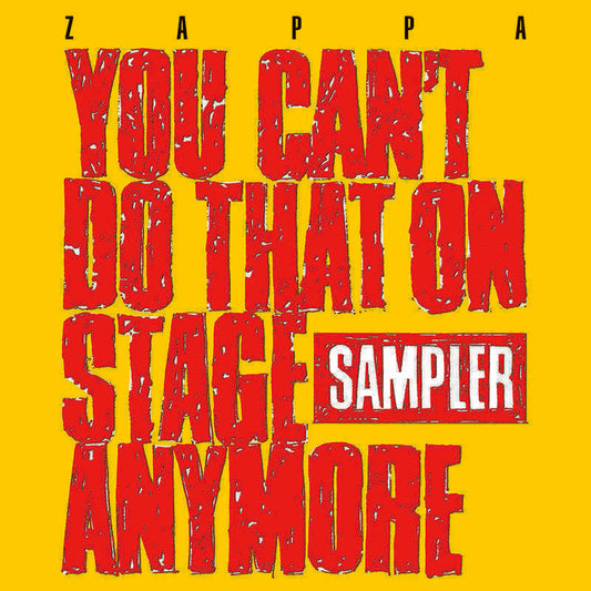 Frank Zappa - You Can't Do That On Stage Anymore Sampler - 2LP
