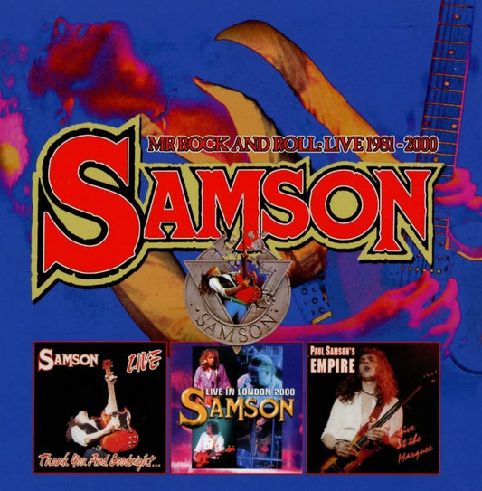 4CD - Samson - Mr Rock And Roll: Live 1981-2000