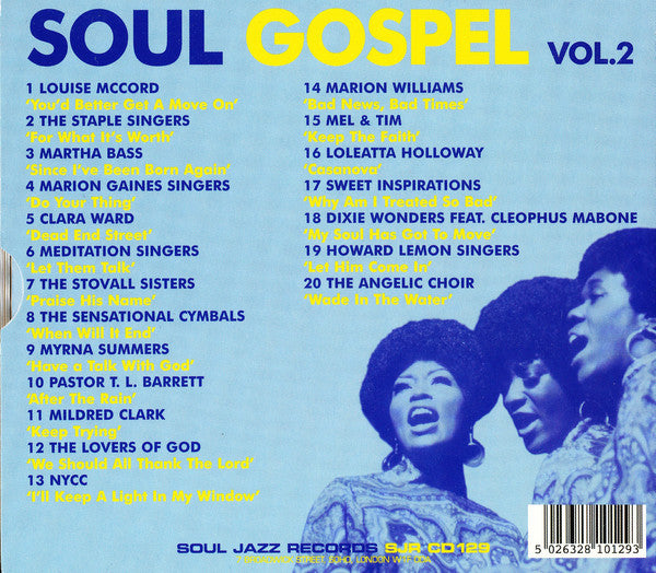 Soul Gospel Vol. 2 - CD