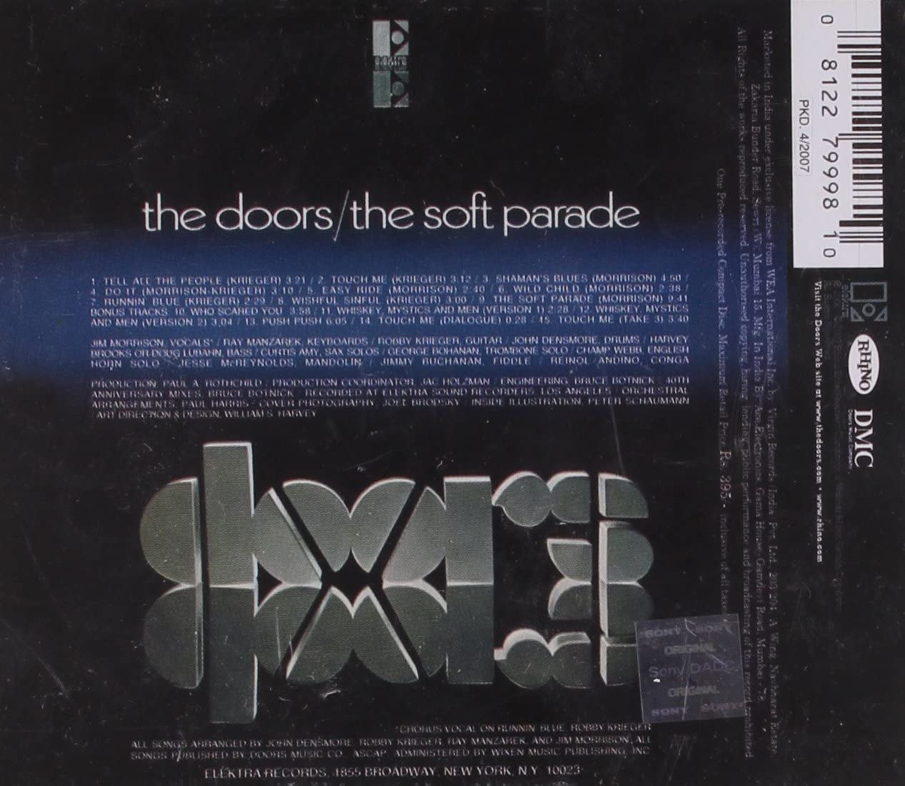 The Doors - The Soft Parade (40th Anniversary Mixes) [Expanded] - CD