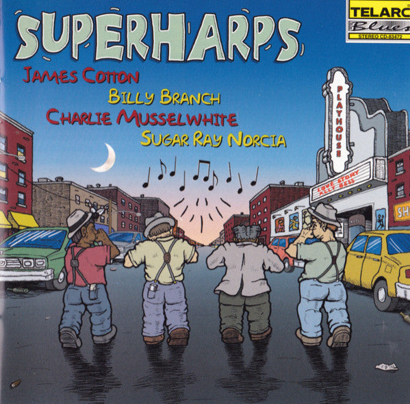 James Cotton, Billy Branch, Charlie Musselwhite, Sugar Ray Norcia – Superharps - USED CD