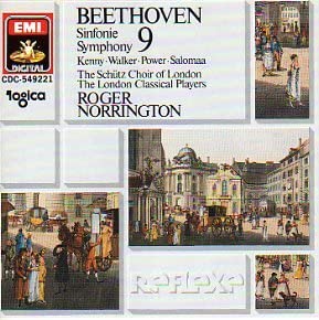 Beethoven - Kenny, Walker, Power, Salomaa, The Schütz Choir Of London, London Classical Players, Roger Norrington – Symphony 9 -USED CD