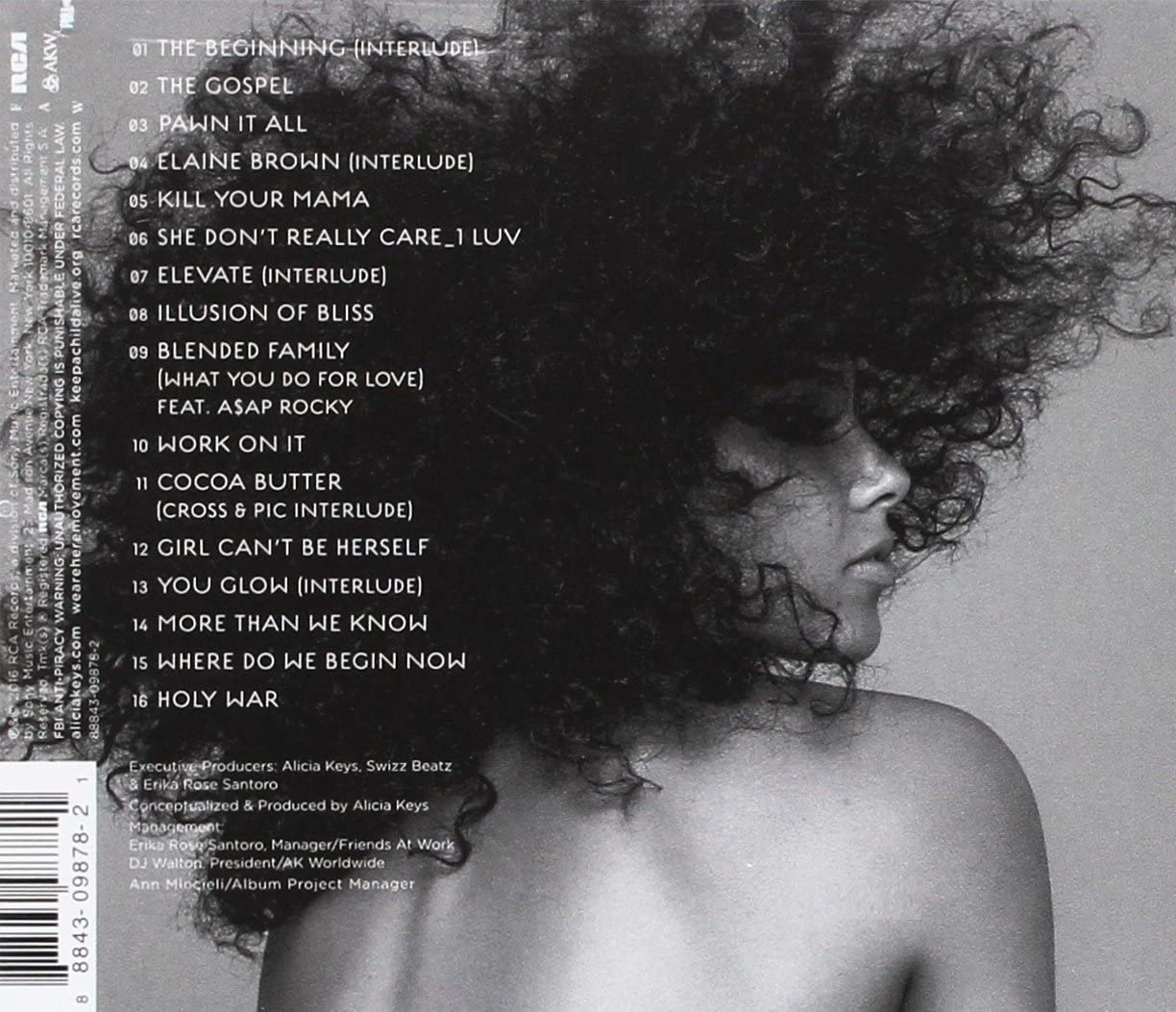 Alicia Keys - Here - CD – Encore Records Ltd