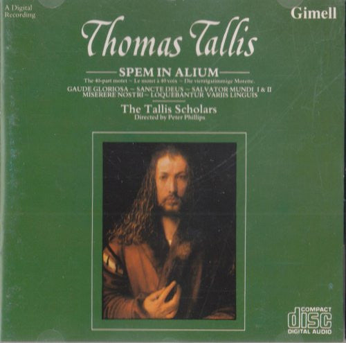 Thomas Tallis – The Tallis Scholars, Peter Phillips – Spem In Alium- USED CD