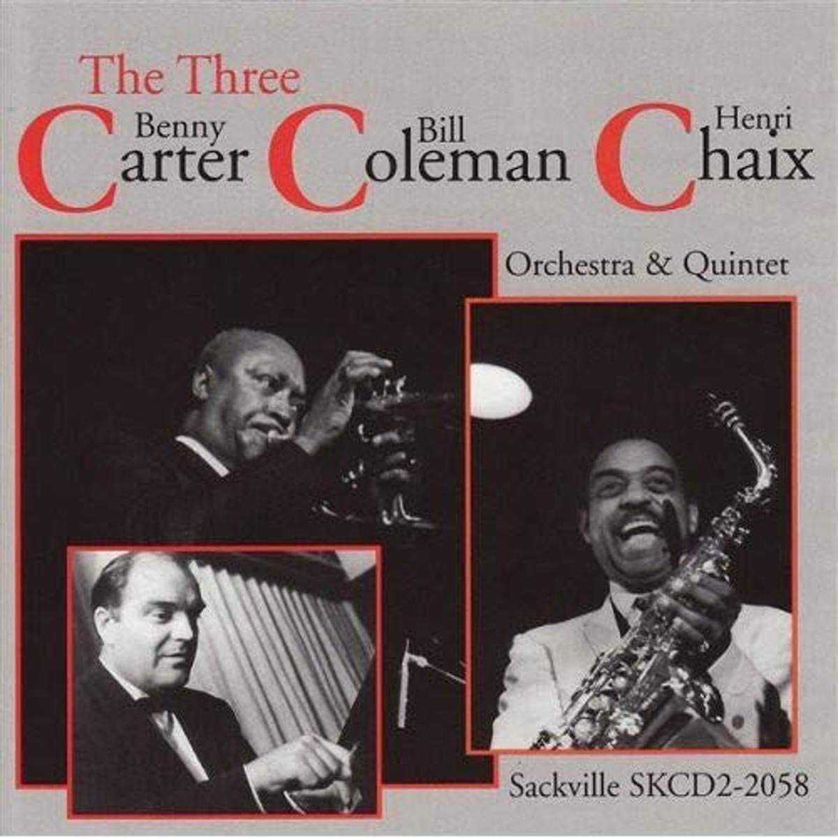 Benny Carter / Bill Coleman / Henri Chaix – The Three C's - USED CD