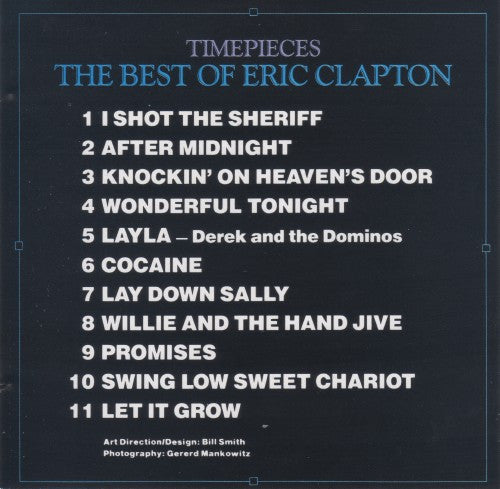 Eric Clapton – Time Pieces - The Best Of Eric Clapton - USED CD