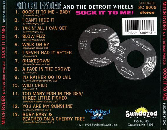 Mitch Ryder & The Detroit Wheels – Sock It To Me! - USED CD
