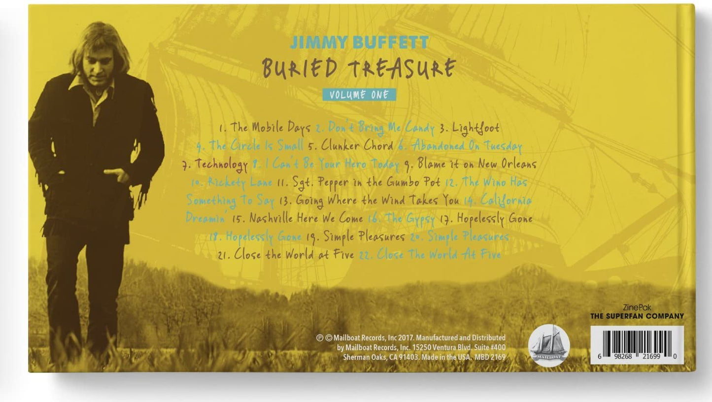 Jimmy Buffett ‎– Buried Treasure, Volume One - CD/DVD BOX