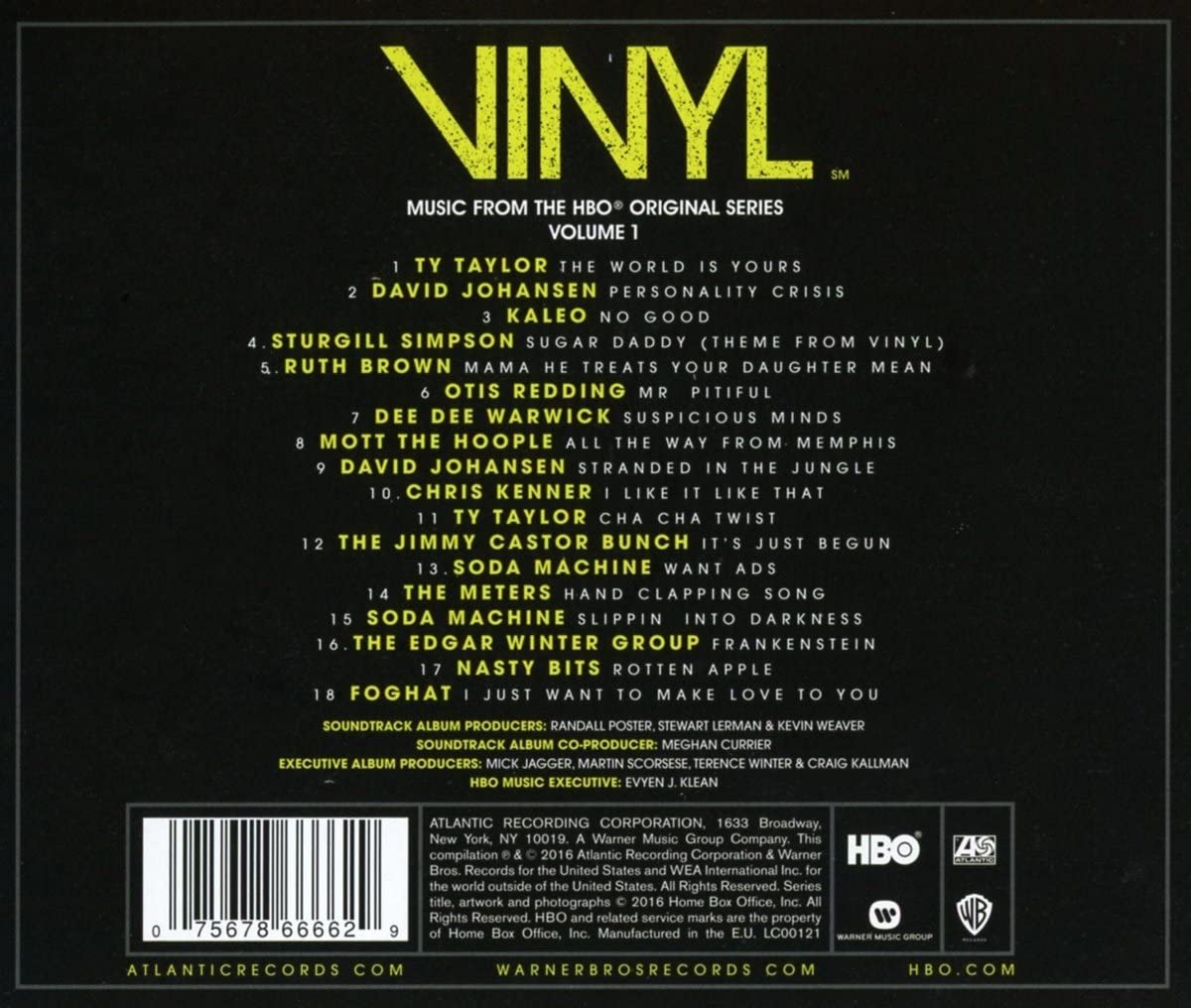 Vinyl: Music From The HBO Original Series Volume 1 - USED CD