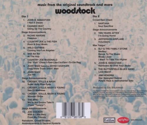 Woodstock: Music From The Original Soundtrack and More - 2CD